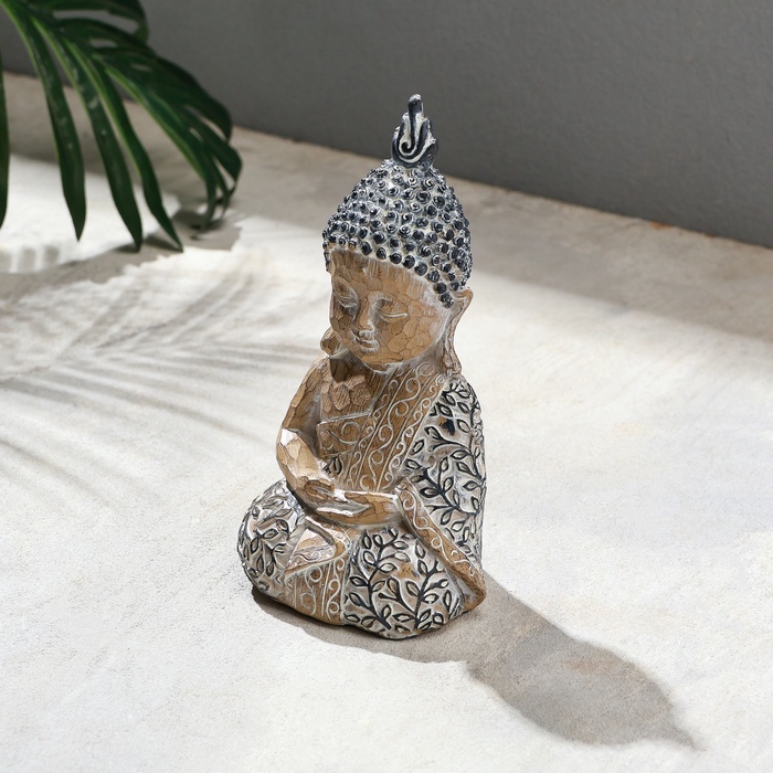 Фигурка полистоун TAKE IT EASY «Будда: руки на коленях», 9×9.5×17 см